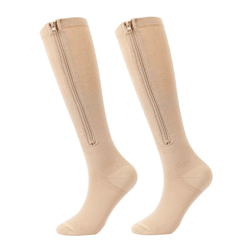 Compression Socks with Zipper